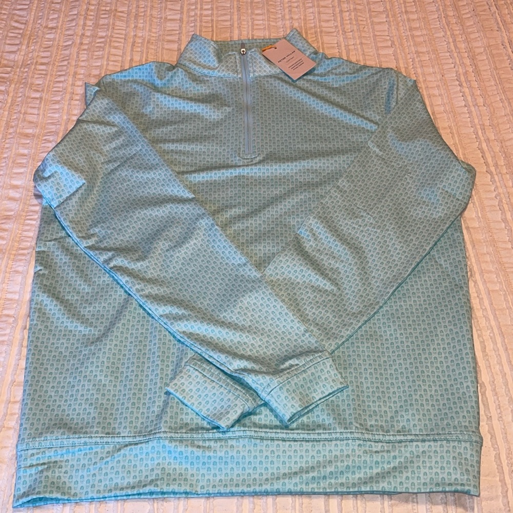 NWT Men’s Peter Millar 1/4 Zip Pullover